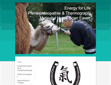 Tablet Screenshot of energy-for-life.net